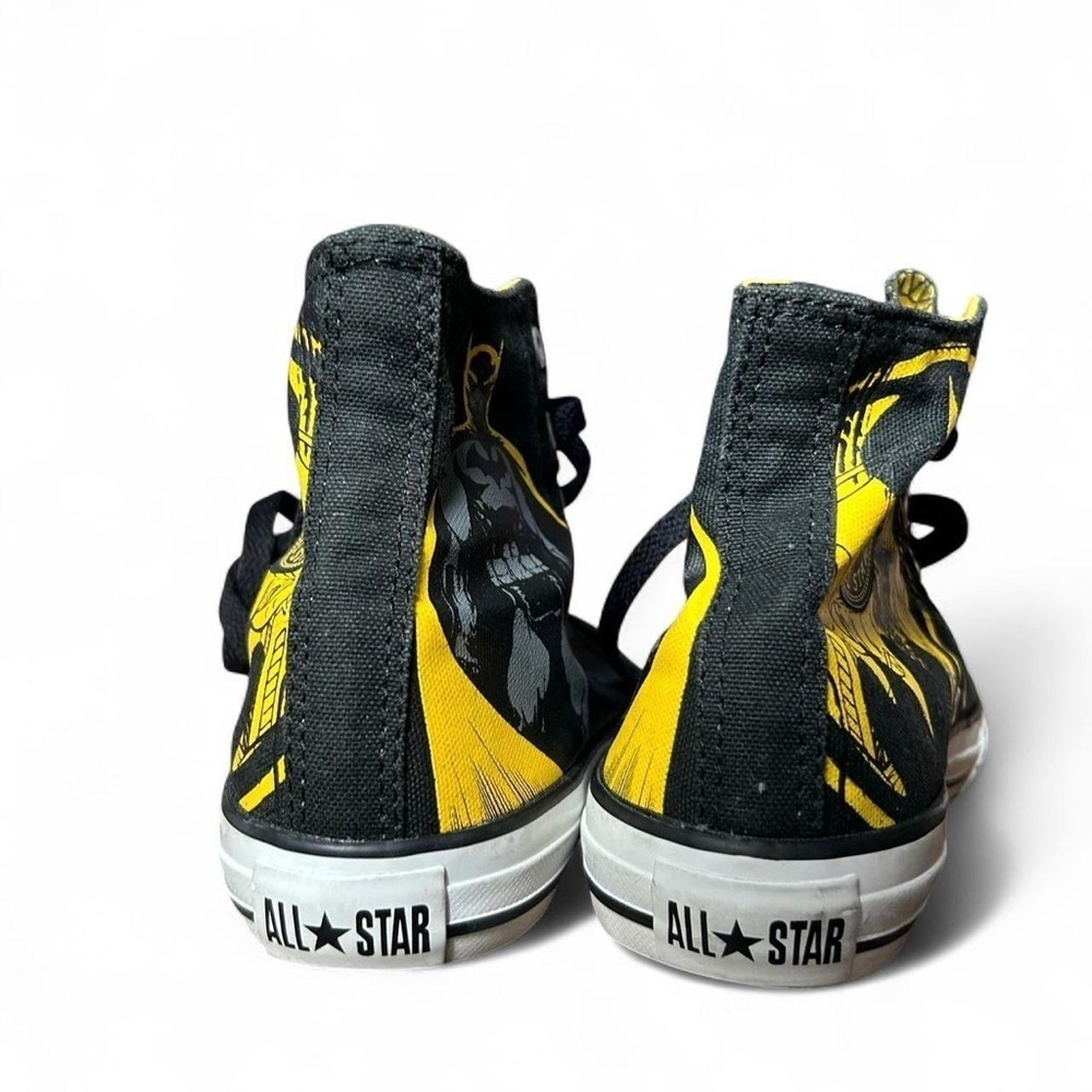 RARE! DC Batman 75th Anniversary Converse Chucks All Stars Youth Sz 3 –Like New - Picture 8 of 9